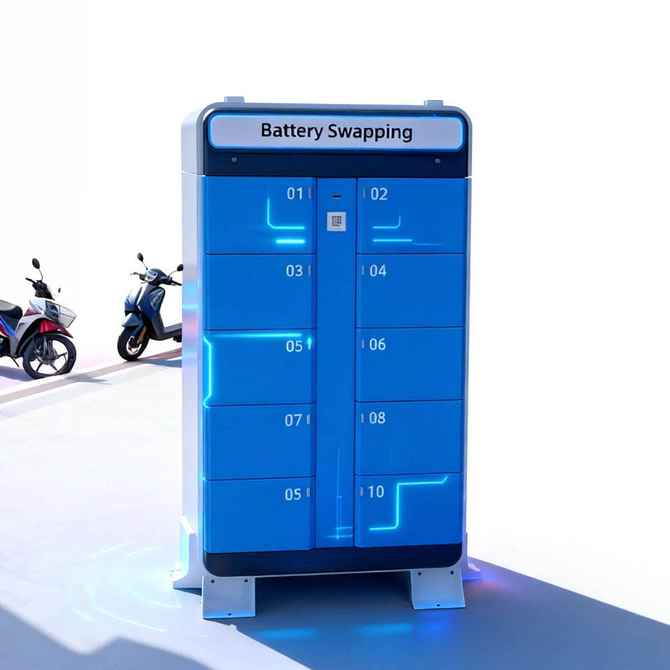 electric two-wheeler battery swap station